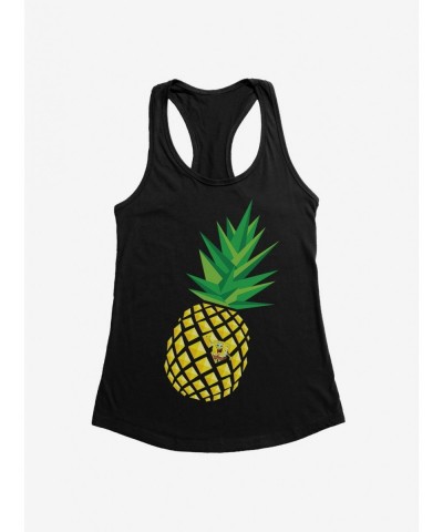 Seasonal Sale SpongeBob SquarePants Pineapple Girls Tank $7.77 Tanks