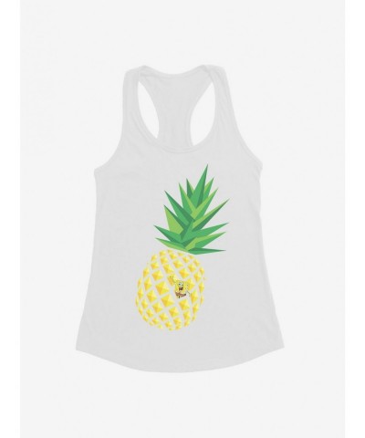 Seasonal Sale SpongeBob SquarePants Pineapple Girls Tank $7.77 Tanks