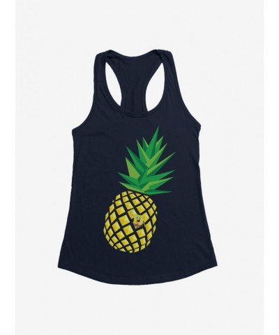 Seasonal Sale SpongeBob SquarePants Pineapple Girls Tank $7.77 Tanks