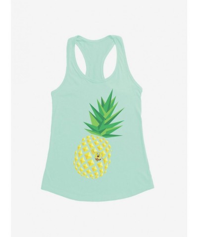 Seasonal Sale SpongeBob SquarePants Pineapple Girls Tank $7.77 Tanks