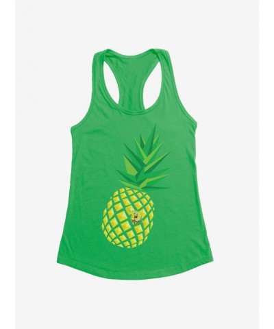 Seasonal Sale SpongeBob SquarePants Pineapple Girls Tank $7.77 Tanks