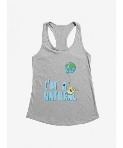 Crazy Deals SpongeBob SquarePants Earth Day I'm A Natural Girls Tank $6.77 Tanks