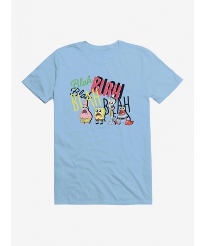 Cheap Sale SpongeBob SquarePants Blah Blah Krusty Crew T-Shirt $7.84 T-Shirts