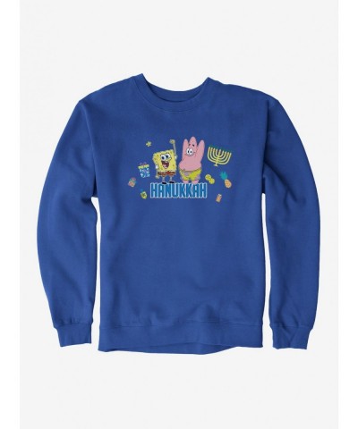 Big Sale SpongeBob SquarePants Hanukkah Sweatshirt $11.81 Sweatshirts