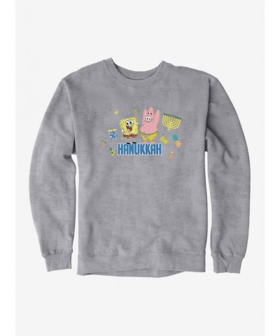 Big Sale SpongeBob SquarePants Hanukkah Sweatshirt $11.81 Sweatshirts