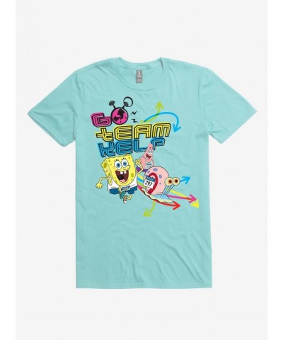 New Arrival SpongeBob SquarePants Go Team Kelp Gary Race T-Shirt $9.56 T-Shirts