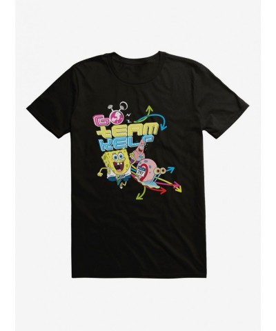 New Arrival SpongeBob SquarePants Go Team Kelp Gary Race T-Shirt $9.56 T-Shirts