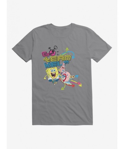 New Arrival SpongeBob SquarePants Go Team Kelp Gary Race T-Shirt $9.56 T-Shirts