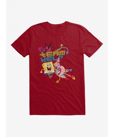 New Arrival SpongeBob SquarePants Go Team Kelp Gary Race T-Shirt $9.56 T-Shirts