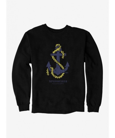 Wholesale SpongeBob SquarePants Anchor Icon Sweatshirt $14.17 Sweatshirts