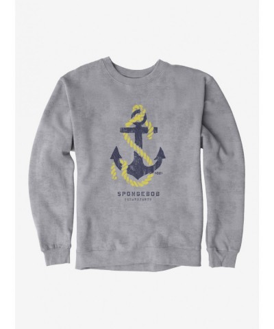 Wholesale SpongeBob SquarePants Anchor Icon Sweatshirt $14.17 Sweatshirts