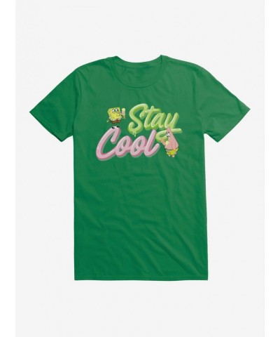 Pre-sale Discount SpongeBob Stay Cool T-Shirt $6.12 T-Shirts