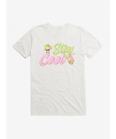 Pre-sale Discount SpongeBob Stay Cool T-Shirt $6.12 T-Shirts