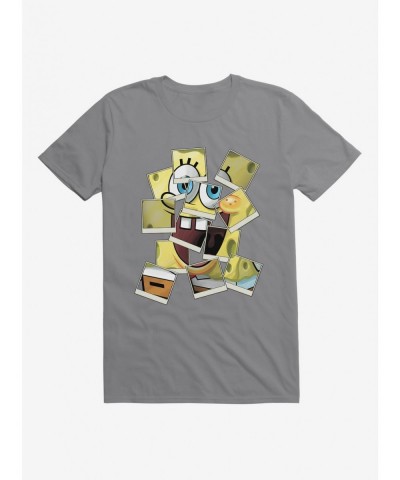 Exclusive Price SpongeBob SquarePants Polaroid Photo Comp T-Shirt $9.37 T-Shirts