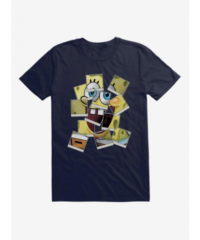 Exclusive Price SpongeBob SquarePants Polaroid Photo Comp T-Shirt $9.37 T-Shirts