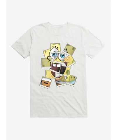 Exclusive Price SpongeBob SquarePants Polaroid Photo Comp T-Shirt $9.37 T-Shirts