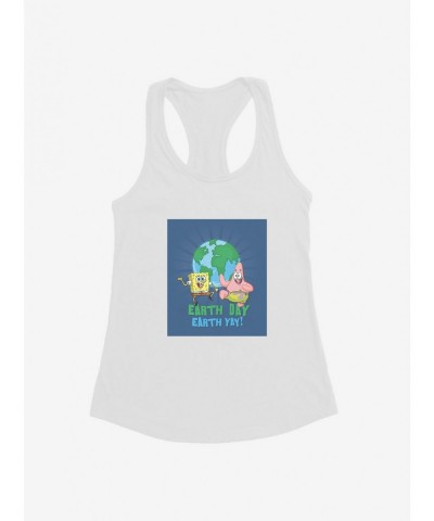 Bestselling SpongeBob SquarePants Earth Day Earth Yay! Girls Tank $9.36 Tanks