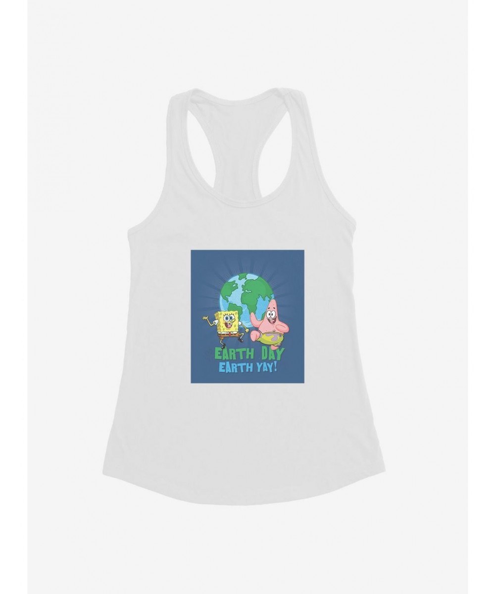 Bestselling SpongeBob SquarePants Earth Day Earth Yay! Girls Tank $9.36 Tanks