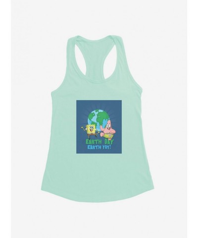 Bestselling SpongeBob SquarePants Earth Day Earth Yay! Girls Tank $9.36 Tanks