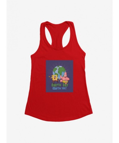 Bestselling SpongeBob SquarePants Earth Day Earth Yay! Girls Tank $9.36 Tanks