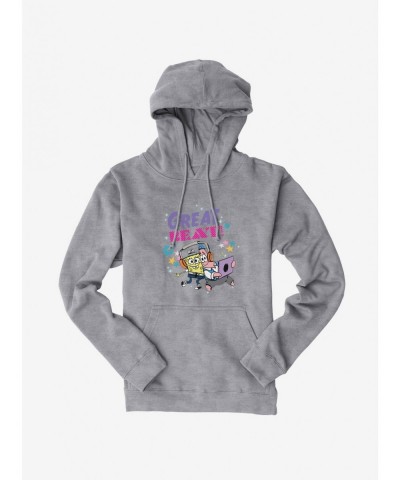 Limited-time Offer SpongeBob SquarePants Great Beat SpongeBob Patrick Hoodie $13.65 Hoodies