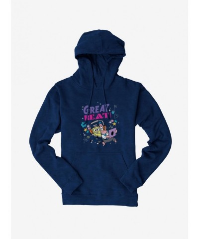 Limited-time Offer SpongeBob SquarePants Great Beat SpongeBob Patrick Hoodie $13.65 Hoodies