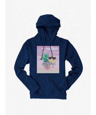 Big Sale SpongeBob SquarePants Pineapple Sunglasses Hoodie $15.45 Hoodies