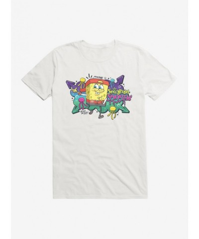 Huge Discount SpongeBob SquarePants Hip Hop Jellyfish Jammin' T-Shirt $9.56 T-Shirts