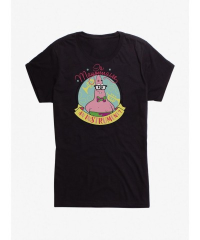 Flash Sale Spongebob Squarepants Patrick Is Mayo An Instrument Girls T-Shirt $8.76 T-Shirts