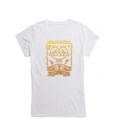 Wholesale Spongebob Squarepants Gold Logo Girls T-Shirt $6.57 T-Shirts