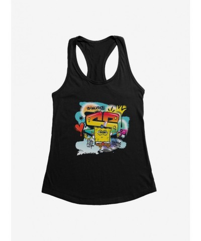 Flash Sale SpongeBob SquarePants Hip Hop King Girls Tank $6.57 Tanks