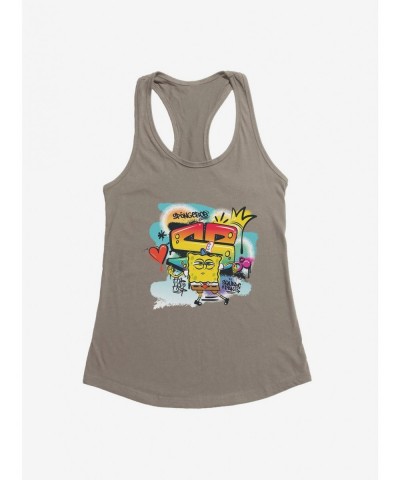 Flash Sale SpongeBob SquarePants Hip Hop King Girls Tank $6.57 Tanks