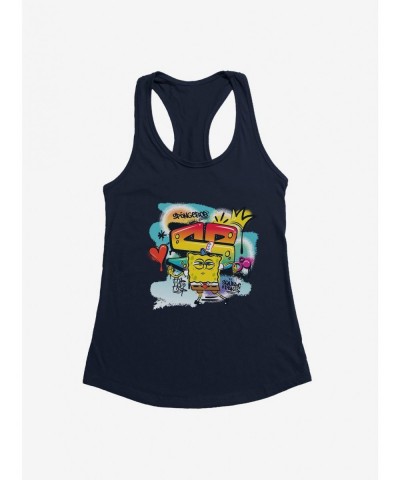 Flash Sale SpongeBob SquarePants Hip Hop King Girls Tank $6.57 Tanks