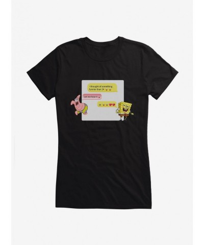 Limited Time Special SpongeBob SquarePants Something Funnier Than 24 Girls T-Shirt $9.76 T-Shirts