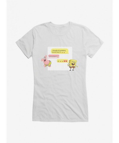 Limited Time Special SpongeBob SquarePants Something Funnier Than 24 Girls T-Shirt $9.76 T-Shirts