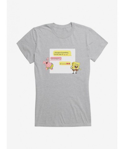 Limited Time Special SpongeBob SquarePants Something Funnier Than 24 Girls T-Shirt $9.76 T-Shirts