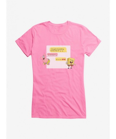 Limited Time Special SpongeBob SquarePants Something Funnier Than 24 Girls T-Shirt $9.76 T-Shirts