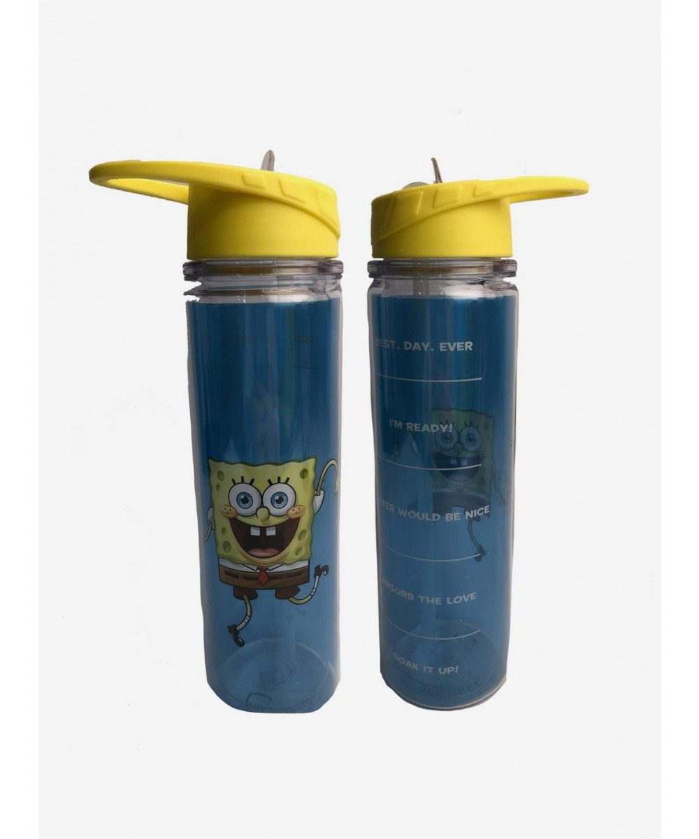 Crazy Deals Spongebob Squarepants Measurement Water Bottle $7.94 Merchandises