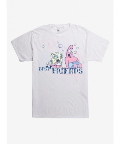 Bestselling SpongeBob SquarePants Best Friends Pastel T-Shirt $8.41 T-Shirts