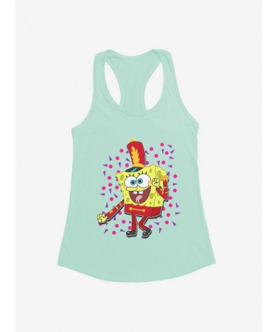 Big Sale SpongeBob SquarePants Sweet Victory Dance Girls Tank $8.17 Tanks