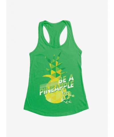 Hot Sale SpongeBob SquarePants Be A Pineapple Girls Tank $9.96 Tanks