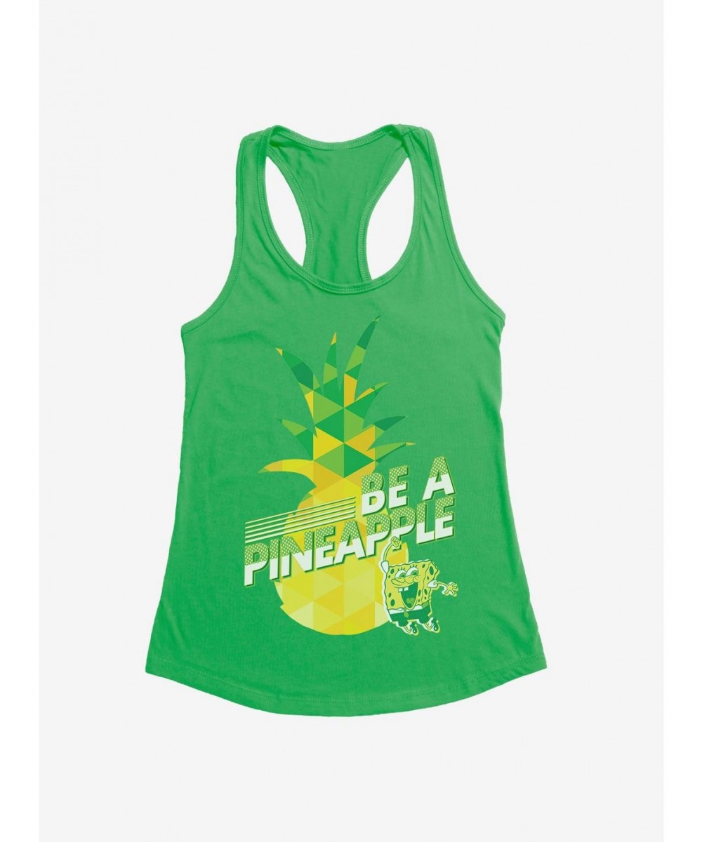 Hot Sale SpongeBob SquarePants Be A Pineapple Girls Tank $9.96 Tanks