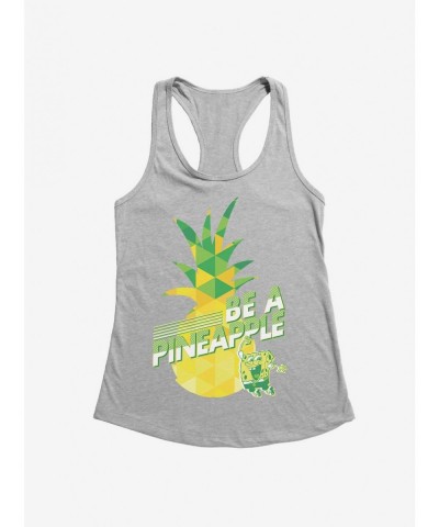 Hot Sale SpongeBob SquarePants Be A Pineapple Girls Tank $9.96 Tanks