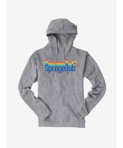 Premium SpongeBob SquarePants Rainbow Shadow Hoodie $13.65 Hoodies