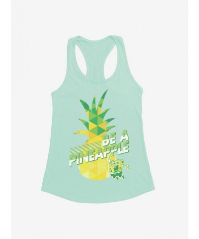 Hot Sale SpongeBob SquarePants Be A Pineapple Girls Tank $9.96 Tanks