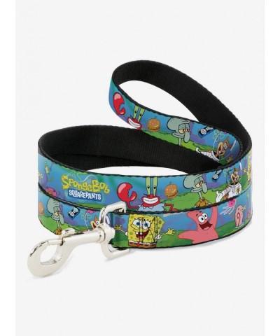 Flash Sale Spongebob Squarepants And Friends Logo Dog Leash $10.99 Leashes