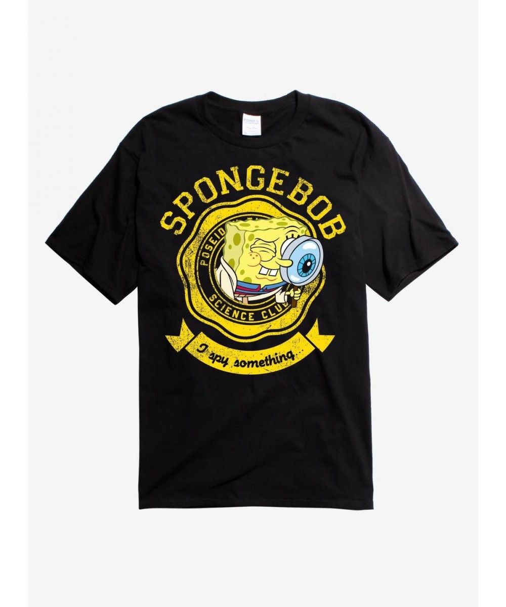 Bestselling SpongeBob SquarePants I Spy Something T-Shirt $6.12 T-Shirts