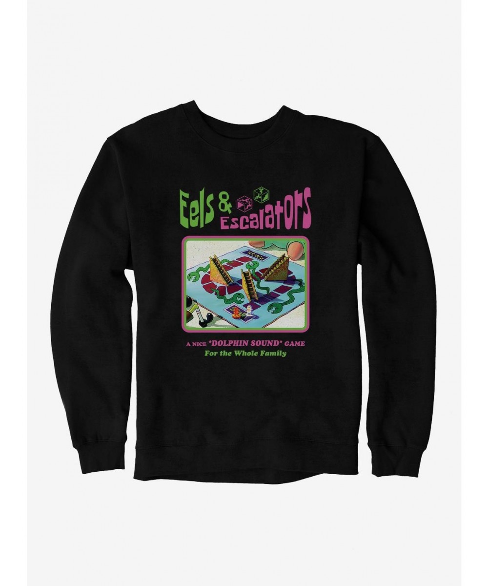 Sale Item SpongeBob SquarePants Eels and Escalators Game Sweatshirt $11.51 Sweatshirts