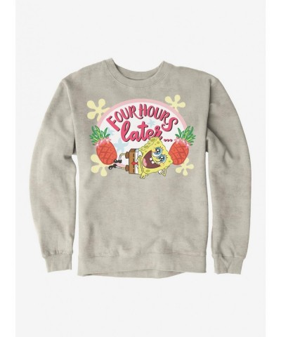 Flash Deal SpongeBob SquarePants 4 Hours Later Sweatshirt $10.63 Sweatshirts