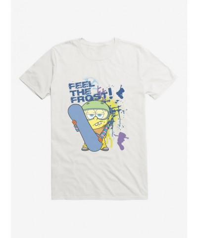 Hot Sale SpongeBob SquarePants Feel The Frost T-Shirt $6.69 T-Shirts